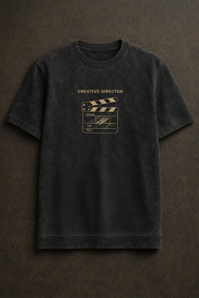 technomonkey Creative Director Printed Unisex Washable Retro T-Shirt