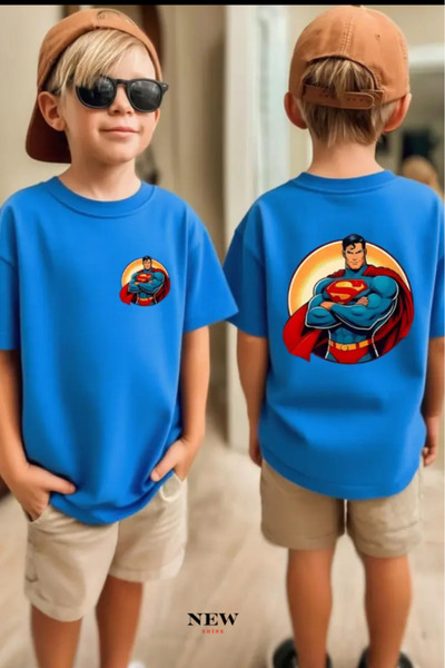 New Shine SUPERMAN ŠTAMPANI UNISEKS DEČJI T-shirt