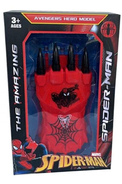 Erdem Oyuncak Avengers Hero Model Spider-Man Kırmızı Pençeli Eldiven