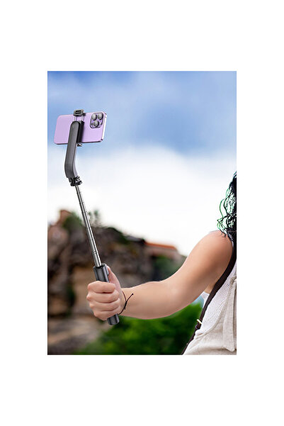 one depot only for quality life 1 Meter Broadcast Holder Selfie Stick - Black