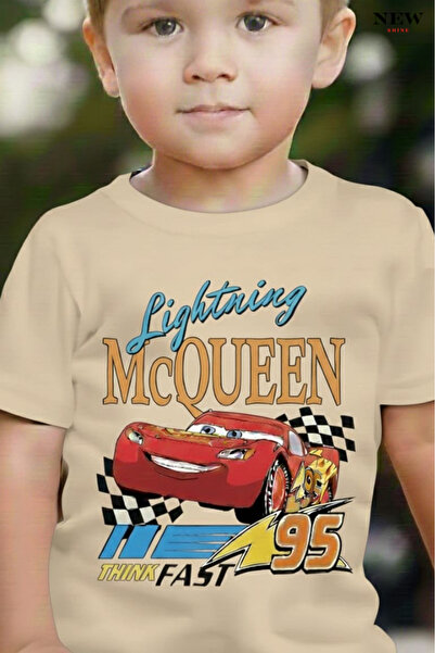 New Shine تي شيرت MC QUEEN مطبوع للأطفال من الجنسين