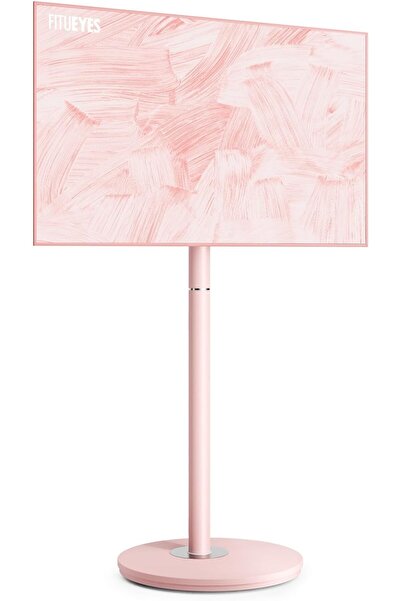 FITUEYES 32–65 İnç Tekerlekli Mobil TV Sehpası, Ayarlanabilir Yükseklik