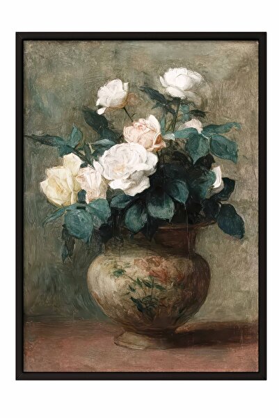 Postifull Vintage Painting, Black Framed Poster, Vintage Wall Decor