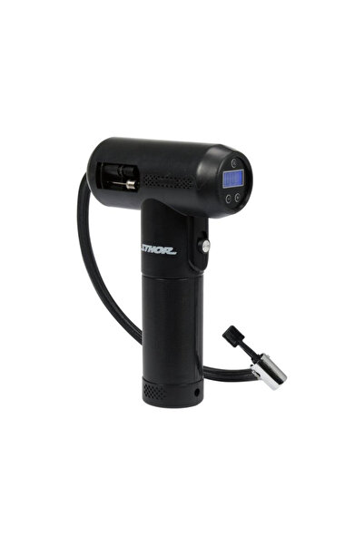 Sthor Compresor auto cu baterie Li-Ion 7.4 V, 2.0Ah, 0.69 MPa cu afișaj