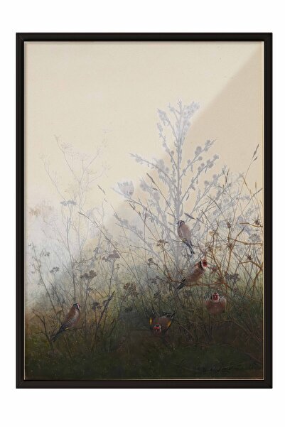 Postifull Vintage Painting, Black Framed Poster, Vintage Wall Decor