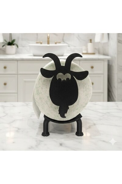 OEM Suport de hârtie igienică - Negru