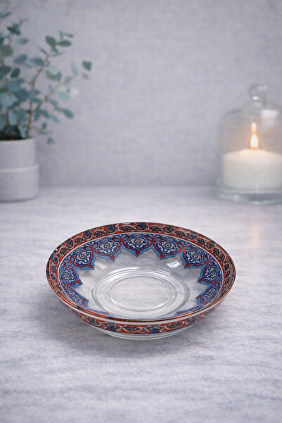 Elen Divan Patterned Tea Cup Set for 6 People