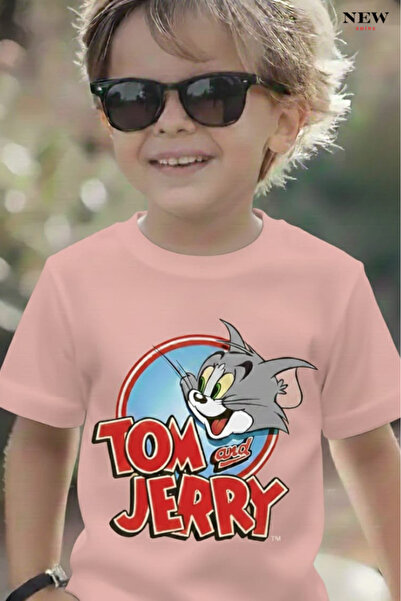 New Shine ДЕТСКА ТЕНИСКА С ПРИНТ НА ТОМ И ДЖЕРИ