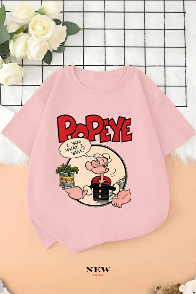 New Shine POPEYE IMPRIMAT UNISEX COPII tricou
