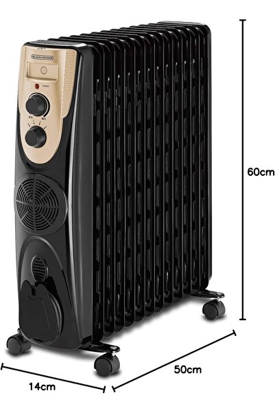 Black&Decker Oil Radiator OR013FD-B5