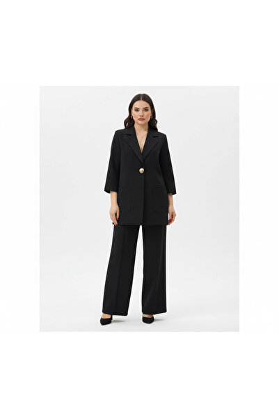 ventura butik Tek Düğmeli Blazer Ceket Pantolon Takım