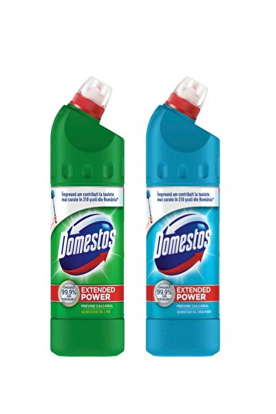 Domestos Дезинфектант Domestos Pine + комплект от 2 броя Atlantic Breeze