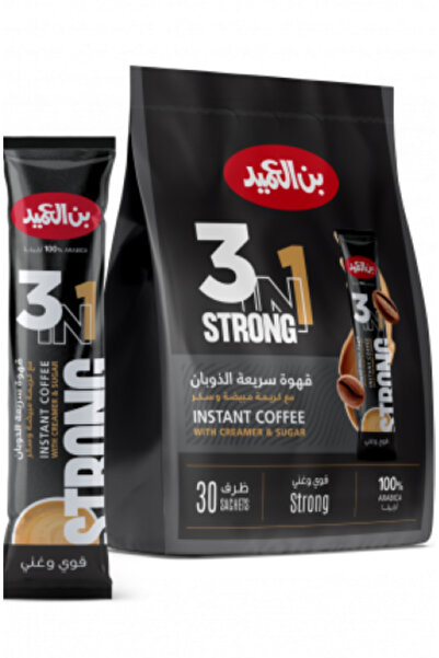 Ben Al Ameed Al Ameed Instant Coffee 3 in 1 Strong