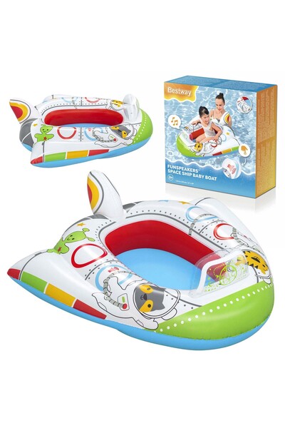 Other Spaceship Beach Inflatable Boat 104 x 99 cm Bestway 34178