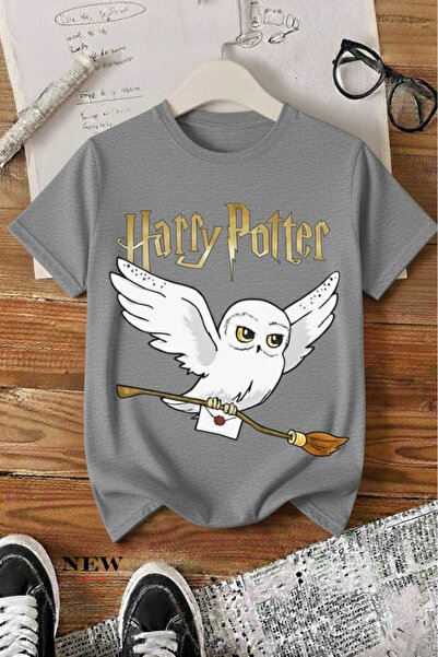 New Shine تي شيرت للأطفال مطبوع عليه هاري بوتر للجنسين
