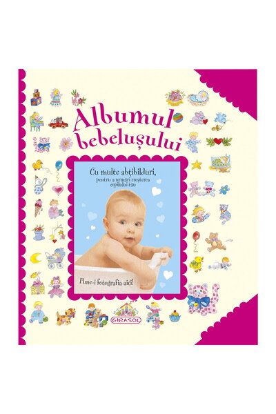 GIRASOL Albumul bebelusului (roz)