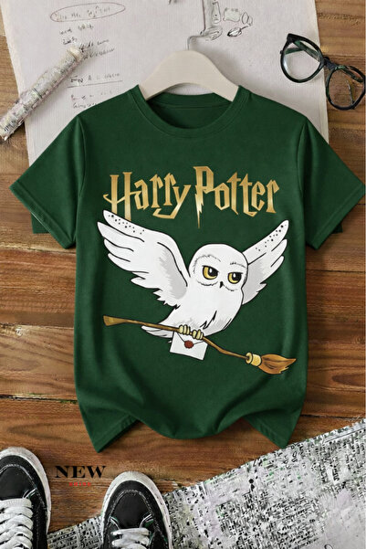 New Shine تي شيرت للأطفال مطبوع عليه هاري بوتر للجنسين