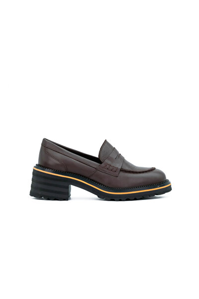 Tuna Genuine Leather Eva Sole Loafer Women's Shoes - Z263240