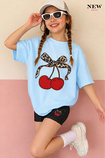 New Shine ДИТЯЧА ФУТБОЛКА UNISEX З ПРИНТОМ ЧЕРЕШНІ