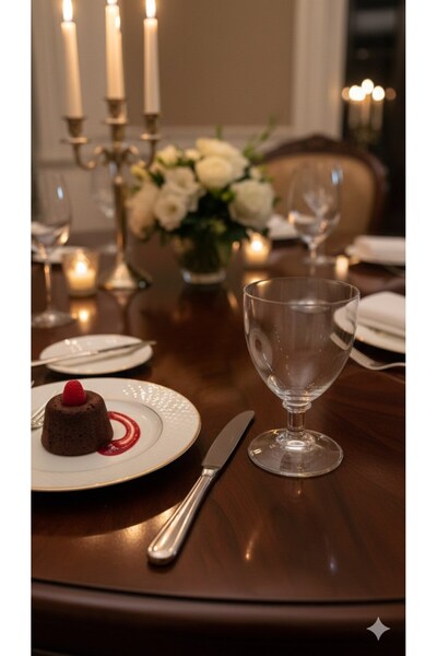 GFSMORE Lüks Ayaklı Meşrubat ve Sunum Bardağı - 330 ml