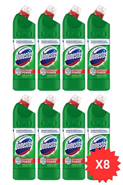 Domestos Дезинфектант за почистване Domestos Pine, пакет, 750 мл x8