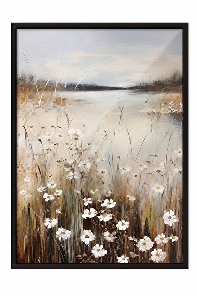 Postifull Tablou vintage, poster cu cadru negru, decor de perete vintage