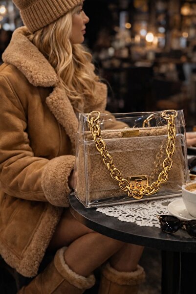 Davinci Desıgyn Aura Şeffaf Çanta