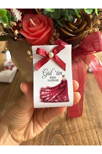 Loyapink Yeni Sezon 20 ADET İsimli Dağıtmalık Hediyelik Kına,Kına Hediyeliği,...