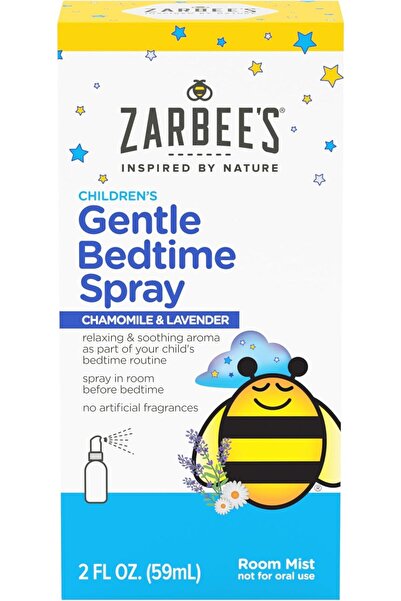 Zarbees Zarbee's Gentle Bedtime Kids Sleep Spray, Chamomile & Lavender Room S...