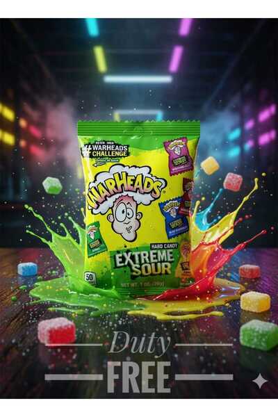 hijazigroup Warheads Sour Hard Candy,