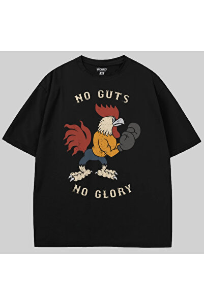 Crazy Χωρίς Θάρρος, Χωρίς Δόξα oversized Μπλουζάκι