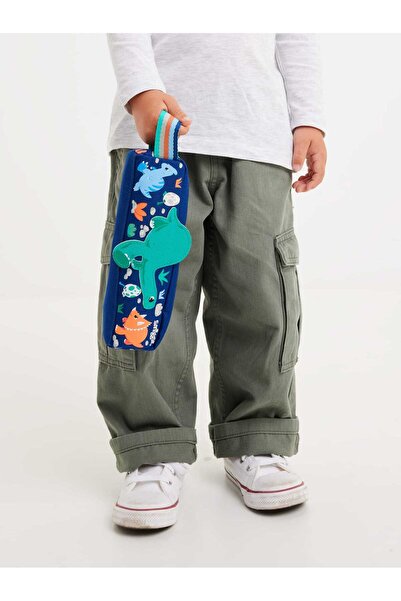 SMIGGLE Out & about Mini Pen Holder – Teeny Tiny Character – Navy Blue