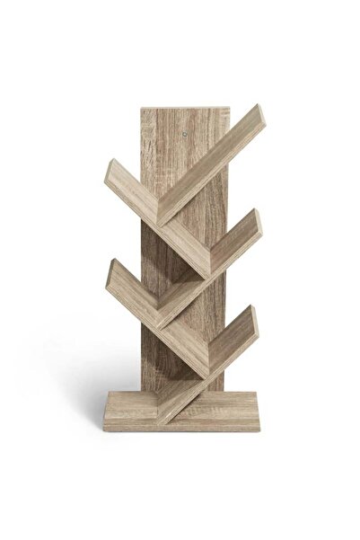 AVA MDF Wooden Shelf with 5 Shelves, 30x17x59 cm, Easy Assembly