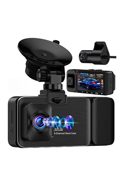 OEM Car Camera WiFi 4K Front, Rear + Interior FullHD with GPS