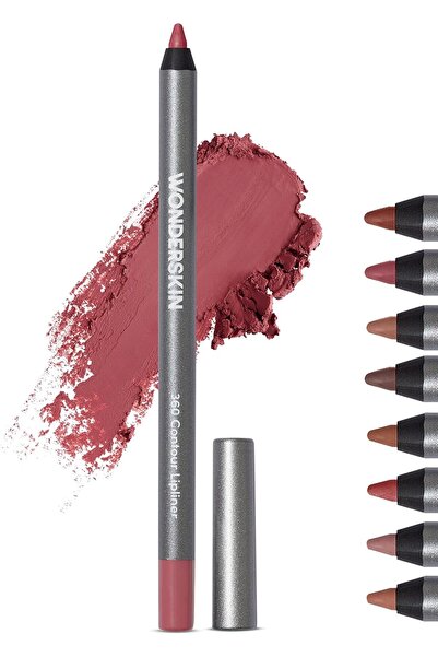 Wonderskin 360 Contour Lip Liner Pencil, Nourishing Lip Liner Pencil, Long-La...