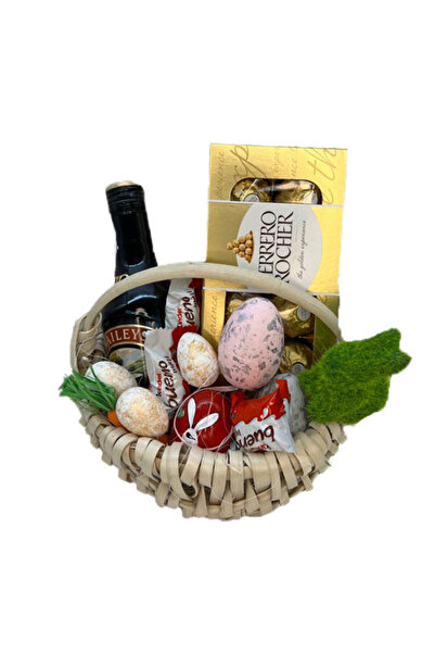 velve Cos cadou de Paste, Baileys Original 200 ml, πραλίνα Ferrero, πραλίνα K...