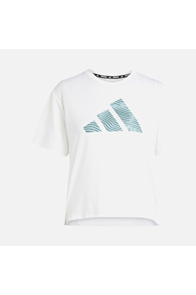 adidas Γυναικείο λευκό μπλουζάκι adi365 E BL T W JN6137