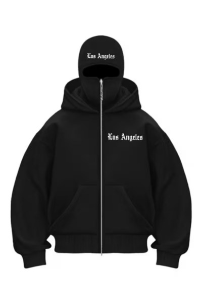 ZEMLİYA -KAR MASKELİ NİNJA UNISIX FERMUARLI SWEATSHIRT HIRKA 3 İPLİK KALIN FE...