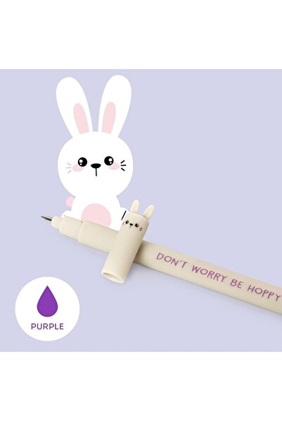 Legami Silinebilir Mor Jel Kalem Tavşan