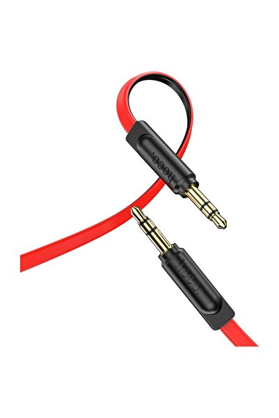 Hoco Cablu Audio HOCO, UPA16, 3.5 mm la 3.5 mm AUX, 2m, Rosu, Blister