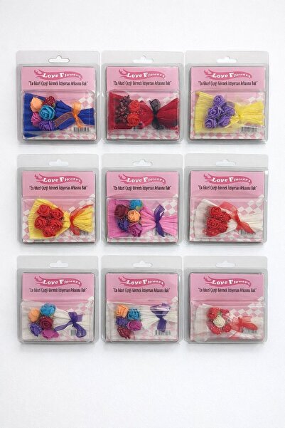 Sirena Accessories Love Flowers Buket Çiçekli Ayna Pembe (Görseldeki Ürünlerd...