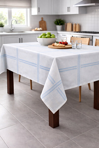 Ozsport Hygienic Oilcloth Tablecloth – Waterproof, Stain-Resistant, Easy to C...