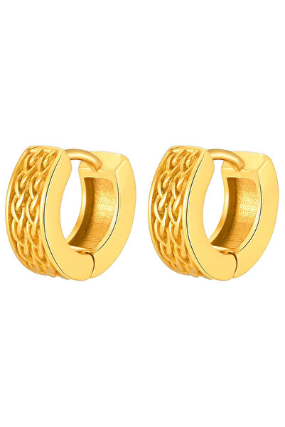 Omark Cotton Inca Gold Earrings