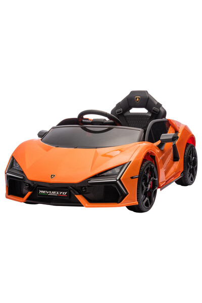 Premierkids Premier Lamborghini Revuelto electric car, 12V, EVA wheels, eco-l...