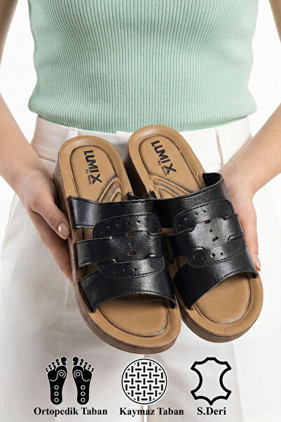 StWenn Women's Ultra Soft Soft Sole Wedge Heel Orthopedic Daily Mother Slippe...