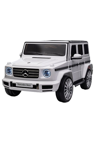 Premierkids Masinuta electrica Premier 4x4 Mercedes G500, 12V, roti cauciuc E...
