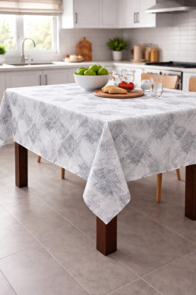 Ozsport Hygienic Oilcloth Tablecloth – Waterproof, Stain-Resistant, Easy to C...