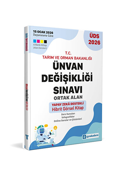Bi bigelio GYS Akademi 2026 GYS ÜDS Tarım ve Orman Bakanlığı Ortak Alan Görse...