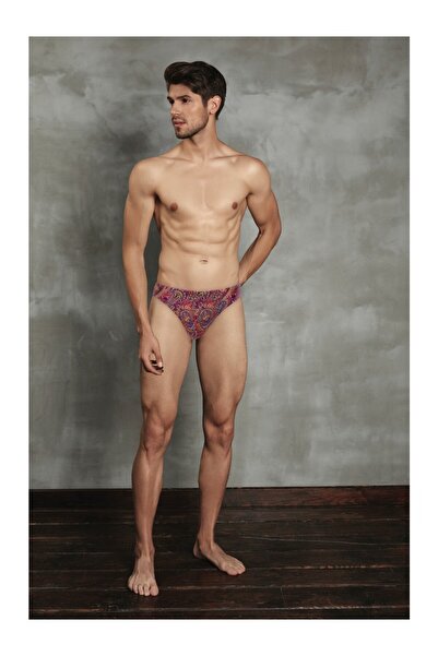 Doreanse Slip pentru bărbați, exclusiv, din modal-bumbac, cu model Şahmeran