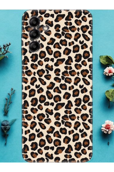 Poyem Aksesuar Samsung A04S Leopard Patterned Premium Case
